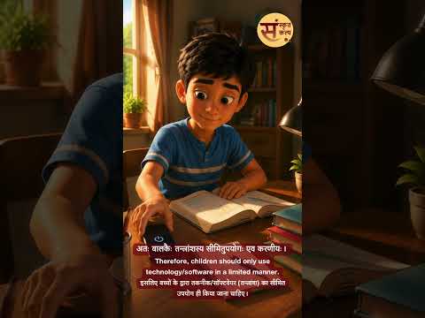 पठनस्य महत्त्वम् |  Importance of Reading | पढ़ने का महत्त्व #sanskritkalp | #learnsanskrit