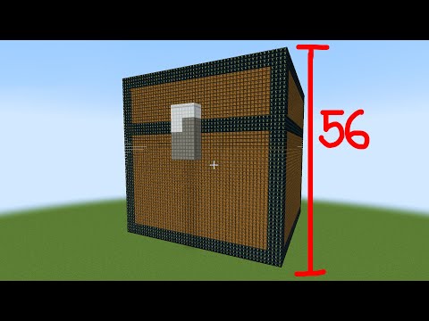 largest chest made out of chests in minecraft