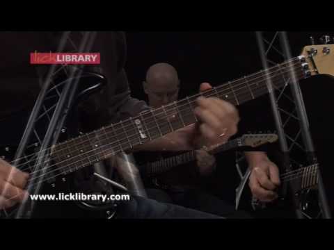 Judas Priest - Beyond The Realms Of Death - Guitar Solo Performance With Danny Gill Licklibrary