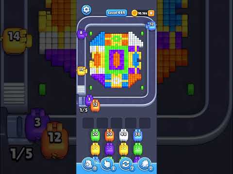 Pixel Flow Level 449 Walkthrough