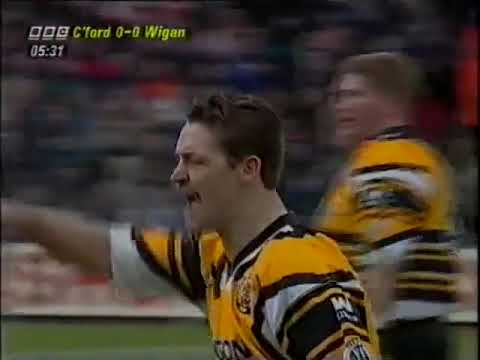 94 95   Castleford v Wigan, 1994  The 1994 Regal final bbc