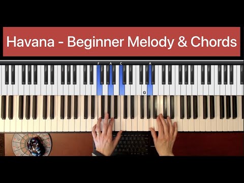 Havana Piano Tutorial for Beginners - Camila Cabello | Instant Piano Songs Pop Hits
