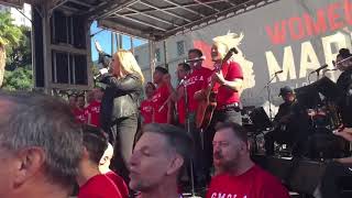 Frances Fisher’s video: Melissa Etheridge &amp; GMCLA “Uprising Of Love”, WMLA 2018