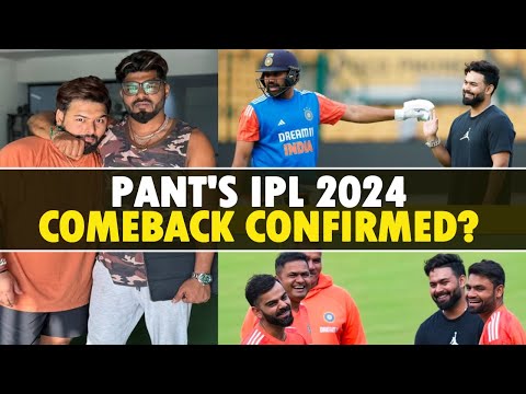 Rishabh Pant's IPL 2024 comeback confirmed? Latest Update on Rishabh Pant for IPL 2024