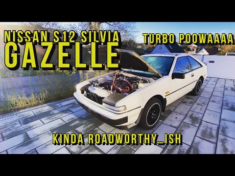 Silvia s12 turbo, first start in 14 years. The new roadworthyish project. Compared to my AE86 levin