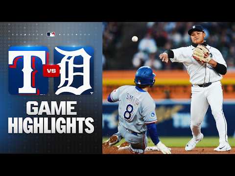디트로이트 VS 텍사스 5:1 MLB 스포츠하이라이트