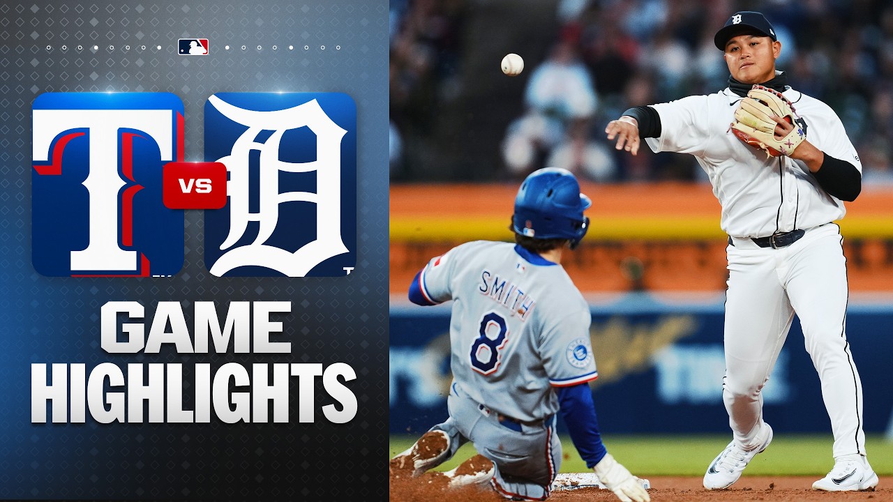 Rangers vs. Tigers Game Highlights (5/2/26) | MLB Highlights