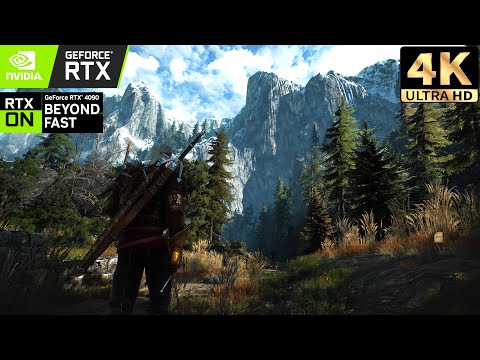 [4K] The landscape will blow you away - The Witcher 3 Next Gen Update - RTX 4090