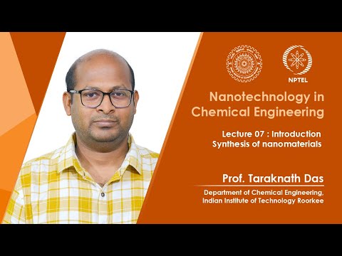 Nanotechnology in Chemical Engineering Promo Video By Prof Taraknath Das