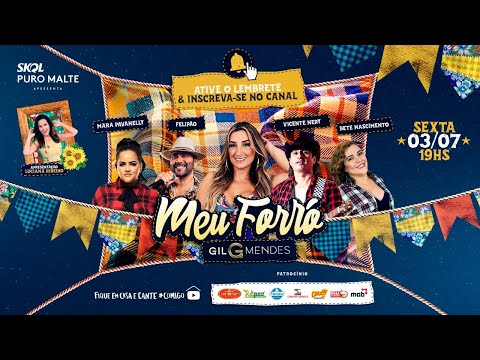 Live Gil Mendes - Meu Forró #FiqueEmCasa e Cante #Comigo