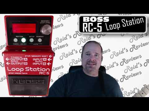 Thorough Walkthrough - BOSS RC-5 LOOP Station DEMO, RC5 Looper Guitar Pedal Review, Reid's Reviews