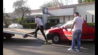 preview picture of video 'Accident Slobozia, zona Ionel Perlea.mp4'