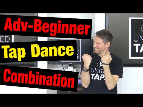 Advanced-Beginner Tap Dance Tutorial Combination | Practice Exercise