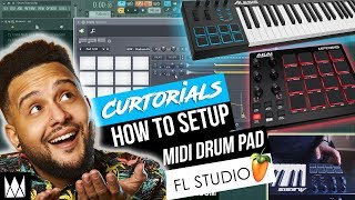 Video thumbnail for FL Studio 12: How To Assign Your Midi Drum Pad To FPC | #CURTorials by Curtiss King TV
