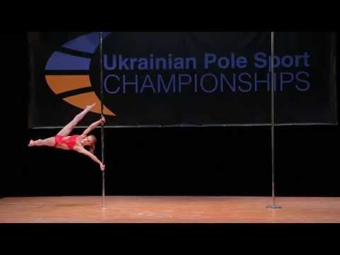 Olena Minina - Winner of Ukrainian Pole Sport CHAMPIONSHIPS 2015