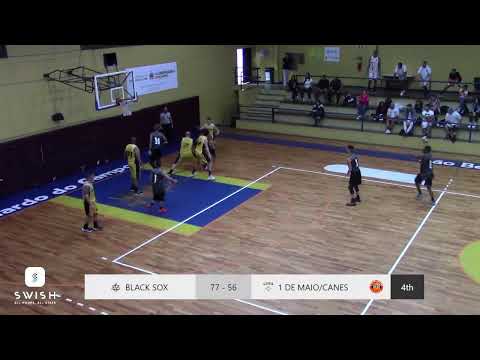 BLACK SOX x 1 DE MAIO/CANES - PLAYOFFS NLAB 21/22 - SÉRIE PRATA- SEMIFINAL - JOGO 1