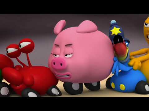 Jungle Junction Dozer saves the day scene