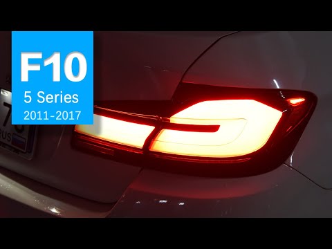 AKD Taillights facelift for BMW 5 Series F10 F18 Lighthouse Replacement Upgrade to G30 LCI Style