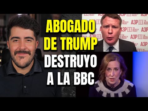 Abogado de Trump DESTRUYO a presentadora de la BBC