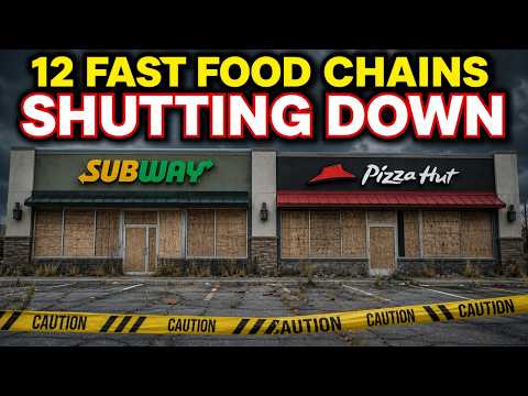 12 Fast Food Chains Shutting Down Restaurants RIGHT NOW