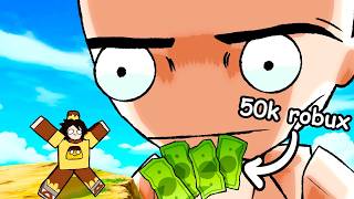 O CRIADOR DO JOGO ME DESAFIOU A ZERAR O NOVO JOGO DELE (VALENDO 50 MIL ROBUX)