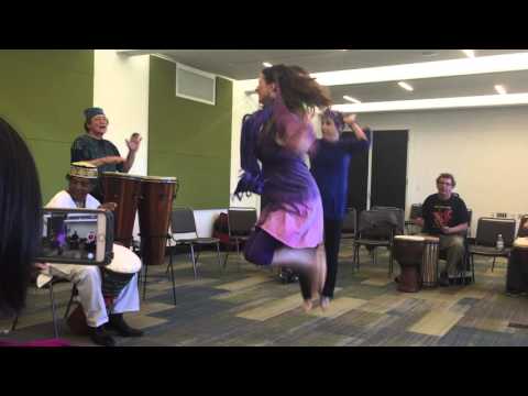 Seattle Rhythm Festival Fanga dance and djembe rhythm