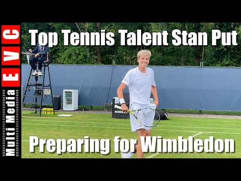 Top Tennis Talent Stan Put (14) Wimbledon 2024 preparation