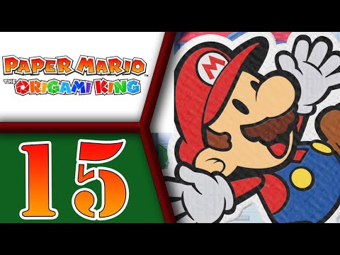 Paper Mario: The Origami King playthrough pt15 - Finishing Shogun, a Rocky Problem, and Out To Sea!