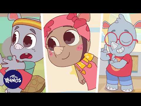 Most Active PLAY Moments! | Stomp! Stomp! Rhinos! - Kids (0-4), Kingdom Kids Zone - Stomp! Stomp! Rhinos!