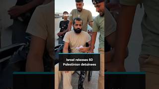 Download lagu Israel releases 60 Palestinian detainees under ceasefire deal mp3