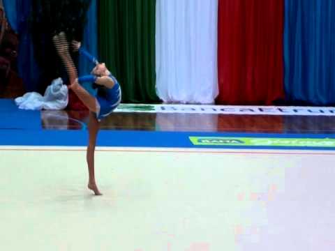 Sofia Nocentini corpo libero - Terranuova - Campionato nazionale serie B 2011