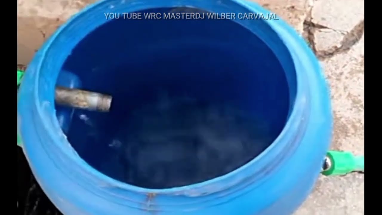 bomba de succión de agua sin usar energía eléctrica