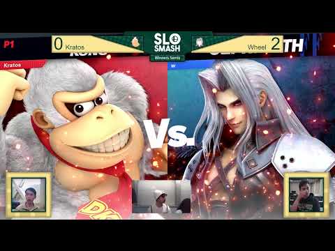 SLO Arcadian: Spring 2023 - Kratos (Donkey Kong) vs Wheel (Sephiroth) - Winners Semis