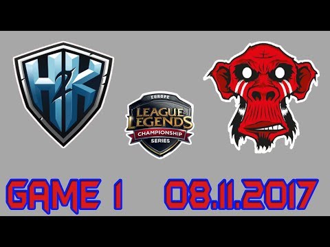 [EU LCS Summer 2017 W10D2] H2K vs MM game 1 highlights | Mysterious Monkeys vs. H2K