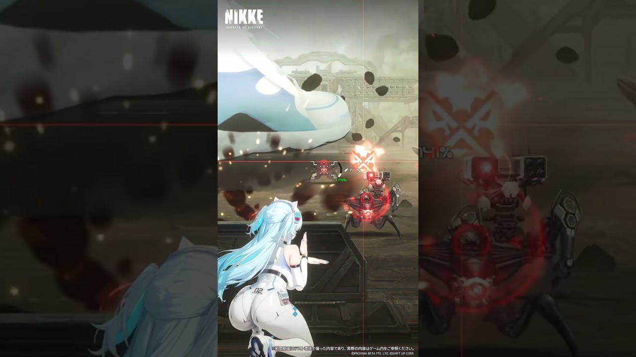 モーション紹介 - メカミシフティー(Mekami Shifty) Short Ver.| 勝利の女神：NIKKE