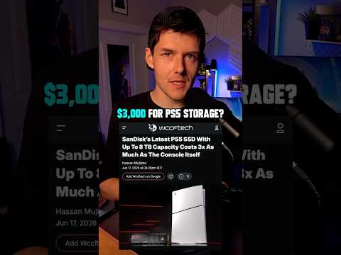 Would you pay $3,000 for PS5 STORAGE?!