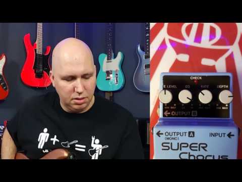 Boss Super Chorus Pedal