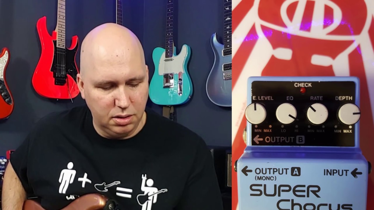 Boss Super Chorus Pedal - YouTube