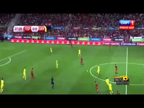 Spain vs Ukraine All Goals and Highlight 2015 HD