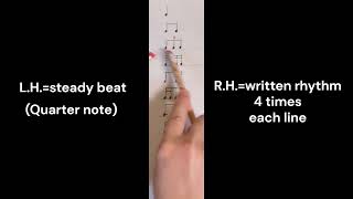 Tap along in 4/4 🎶 Rhythm warm-up No.2