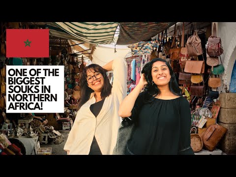 SOUK EL HAD in AGADIR 🇲🇦 I One of the BIGGEST SOUKS in Northern Africa!