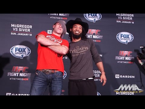 UFC Fight Night 59: Donald Cerrone vs. Benson Henderson Staredown