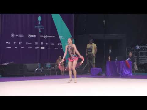 Aidana Shakenova KAZ Hoop AA World Challenge Cup Cluj 23 August 2019