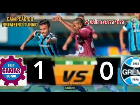 Caxias 1 x 0 Grêmio - Gauchão 2020 | Zueira sem fim