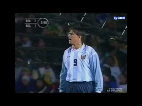 Brasil vs Argentina - Eliminatorias Japón Corea 2002 (26-07-2000) Full Highlights