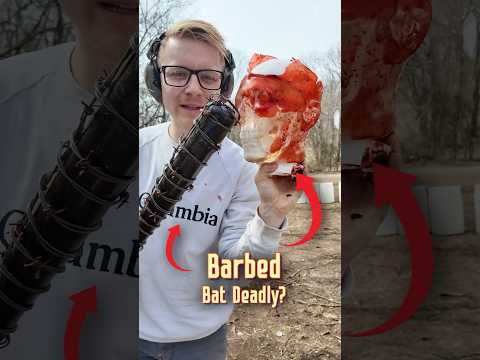 How Deadly Is The Walking Dead Bat? (TEST) ft. Ridge Wallets