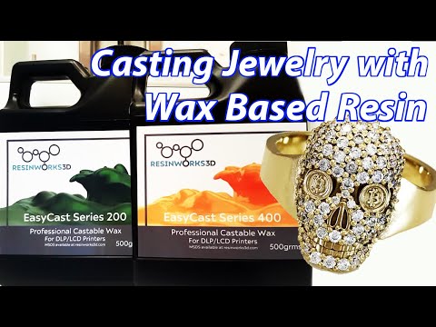 Jewelry Casting with Resinworks3D EasyCast 200 and 400