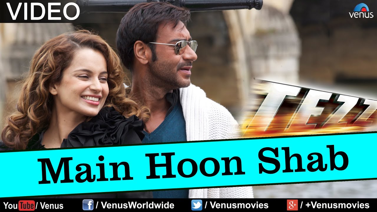 Main Hoon Shab Lyrics | Tezz | Mohit Chauhan | Sajid Wajid