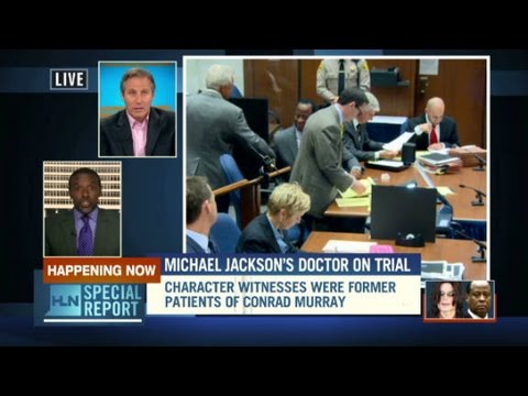 Former patient kisses Dr. Conrad Murray