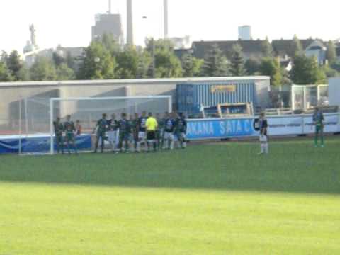 AC Oulu - kulma, kaikki viivalla